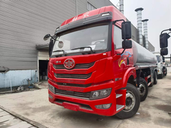 解放国六8*2普通液体罐式运输车