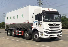 解放悍V前四后六国六散装饲料运输车
