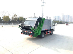 解放红塔国六压缩垃圾车