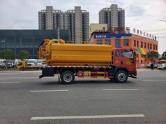 重汽豪曼13方清洗吸污车