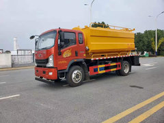 重汽豪曼13方清洗吸污车