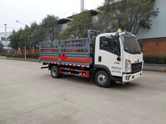 重汽豪沃气瓶运输车