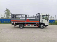 重汽豪沃气瓶运输车