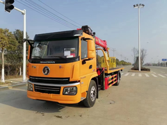 陕汽轩德翼6国六带吊清障车